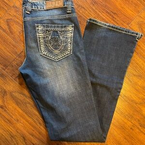 Cowgirl Up Embroidered Jeans